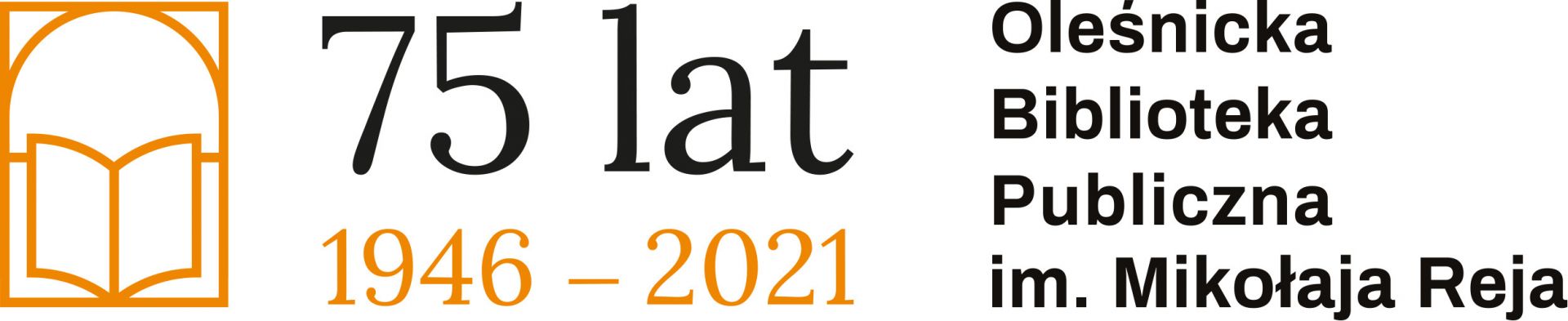 Okolicznościowy znak z okazji 75-lecia funkcjonowania Biblioteki